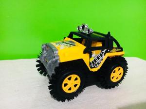 รถบิ๊กฟุตไต่พื้นตีลังกาได้ ใส่ถ่านAA 2ก้อน Crazy Racers Tiping Car