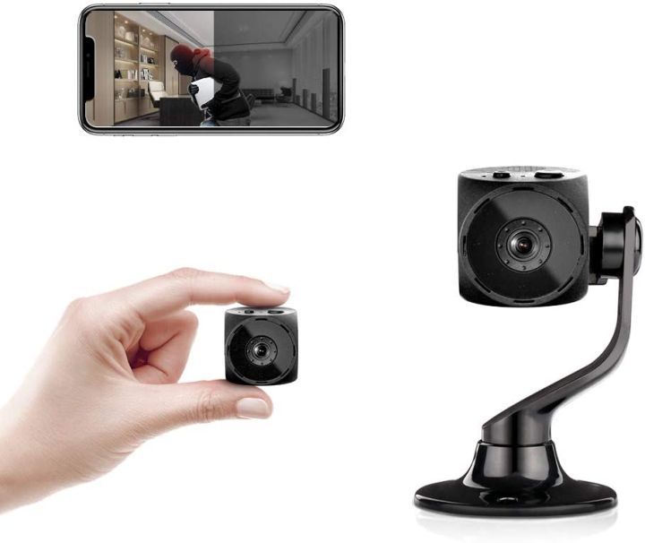 JDM WiFi Mini Camera-1080P Hidden Camera Home Camera with Night