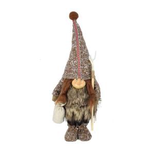 Handcrafts Indigenous Gnomes Plush Dolls Stuffed Scandinavian Swedish Tomte Figurines for Holiday Party Home Decors