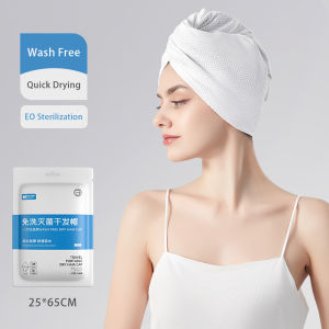 JustLiving Disposable Thickened Hair Towel Thick Hair Towel Wrap for Women Hair Super Soft Anti Frizz Quick Dry Hair Towel Wrap - Perfect for Travel and Quick Drying