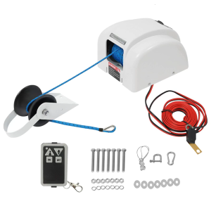 Marine Windlass Electric Anchors Winch AC45 Auto Control Quiet Operation Compact Horizontal Style For Sailboats Vessels