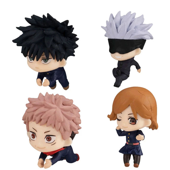 LUMINARY 6pcs/lot Anime Gojo Satoru Fushiguro Megumi Action Figure ...