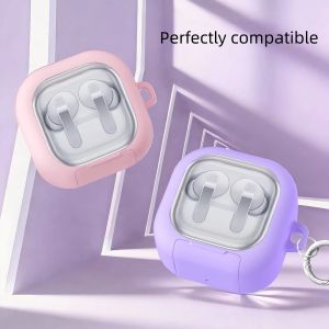 Protective Case For Samsung Galaxy Buds 4 4 Pro Holder Cover Earbuds Cover with Phone Stand Function Shockproof Buds4 Case