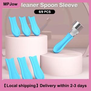 【Local shipping】 Ear Wax Removal Ear Cleaner Spoon Soft Silicone Cover Head Non-slip Ear Cleaning Ear Pick Earpick Ear Spoon Silicone Sleeve