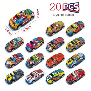 20PCS Childrens Toy Metal Airplane Model Car Military Decoration Boy Pull Back Simulation Airplane