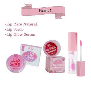 SR12 PERAWATAN BIBIR HITAM DAN KERING 1 PAKET BUNDLING PELEMBAB BIBIR SECARA ALAMI BPOM