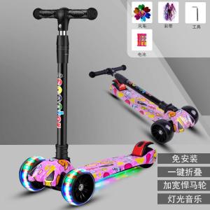 Xe scooter gấp gọn đa năng cho trẻ từ 2-12 tuổi giúp bé vừa chơi vừa phát triển kỹ năng vận động