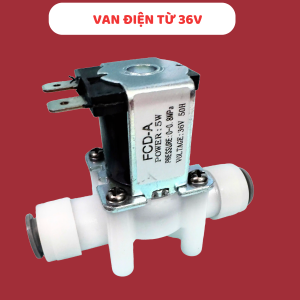 VAN ĐIỆN TỪ 36V DÙNG CHO MÁY LỌC NƯỚCNỐI NHANH 2 ĐẦU PHI 10