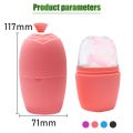 Ice Facial Massager dan Ice Facial Roller Wajah untuk Kulit Lebih Kencang dan Kencang: Alat Pemijat Wajah 3D Mengencangkan Kulit Wajah Es Face Lift Mengurangi Jerawat Mengecilkan Pori-pori Pijat Ice Roller Face Masker es batu. 