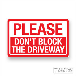 Signage Vinyl Sticker with Sintra board