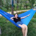 ✅Original + 24 hours delivery✅Ice silk Hammock 200KG Camping Hiking Duyan Outdoor Foldable Hammock Travel Hammock with Storage Bag(blue). 