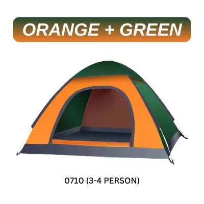 PRODIY 1-4 Person Foldable Instant Automatic Open Outdoor Camping Tent Skylight Windproof Camping Khemah Viral ( 0710 )