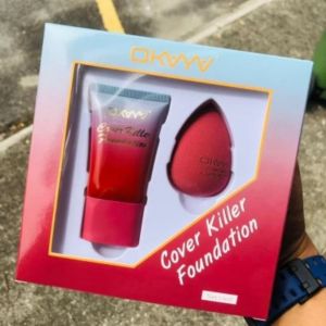 [ OKAYA ] Cover Killer Foundation - FREE SPONGE