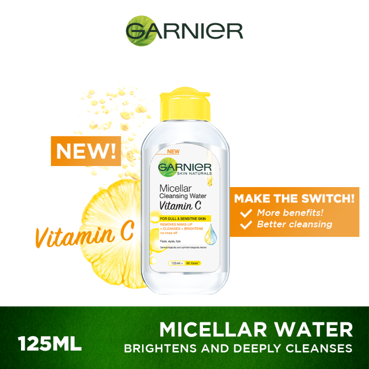 GARNIER Micellar Cleansing Water Vitamin C 125ml