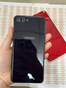 Vỏ bộ thay cho Oppo A3s lổ sim dưới  Đen/Đỏ