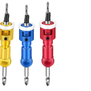 Multi Functional Countersink Combines Countersinking And Screw Installation With Depth Adjustment Feature