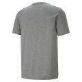 PUMA BASICS - เสื้อยืดผู้ชาย Essentials Logo สีเทา  - 58666603. 