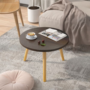 Nordic  Round Table Coffee Table living room side table bedside table corner tea table soild wood round table