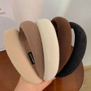 Women Nude Color Sponge Hair Band Hair Ties Acessories Head Bands Ikat Kepala Wanita Korean Charm Lazy Fashion C-008