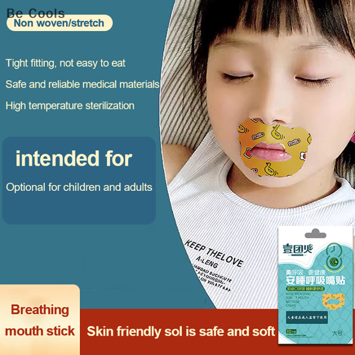 Be Cools 30 Miếng Dán Chống Ngáy cái/hộp cho trẻ em Miếng dán cải thiện ...