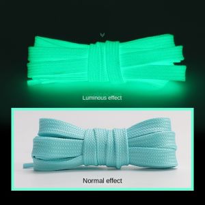 1 Pair Luminous Shoelaces for Kid Sneakers Men Women Sports Shoes Laces Glow In The Dark Night Shoestrings Reflective Shoelaces