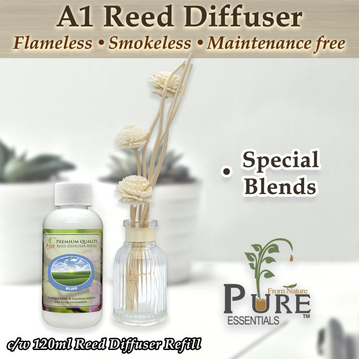 【Pure Essentials】Reed Sticks Diffuser A1 SPECIAL BLENDS | Lazada Singapore