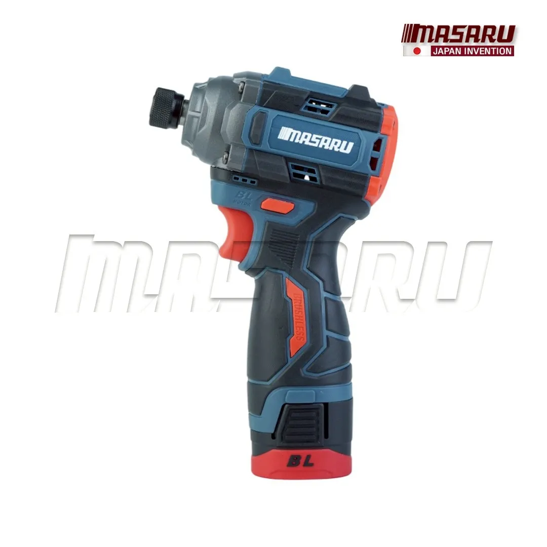 MASARU รุ่น SCDI-185 แรงบิด 185 N.m ไขควงกระแทกไร้สาย สว่านไร้สาย แบตเตอรี่ลิเธียม 16.8V เจาะ ขันสกรู ได้ 3 ระดับ