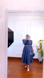 Fashion Muslimah: Midi Dress Rubie & Tunik Wanita by Aqila Fashion