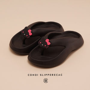 [Free Shipping] Xiaohongshu-Style Thick-Soled Flip-Flops For Summer Outdoor Wear Non-Slip Suitable For Seaside And Beach Stylish 2025 WomenS Flip-Flops