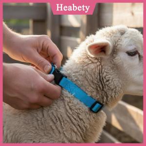 Heabety  Bền Nylon Có Thể Điều Chỉnh Chăn Nuôi Cổ Áo Cho Dê Cừu 1 Mảnh Nhiệm Vụ Nặng Nề Nông Nghiệp Động Vật Cổ Dây Đeo Cho Ngoài Trời