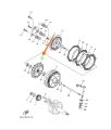 KAKI 3 DUDUKAN KAMPAS KOPLING R15 V3 V4 R15M MT15 XSR VIXION R 155 ORIGINAL BK6-E6371-00. 