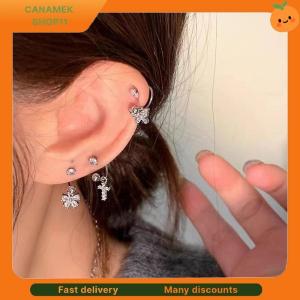 ❣️❣️❣️ Fashion Zircon Earrings U-shaped Ear Bone Studs For Women Exquisite Metal Jewelry Accessories