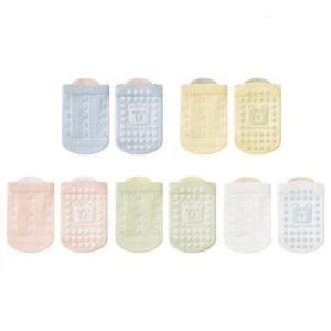 Pack of 5 Pair Baby Breathable Mesh Nonslip Socks With Anti Skid Grip Soft Cotton Socks for Crawling Toddler 0-5 Years