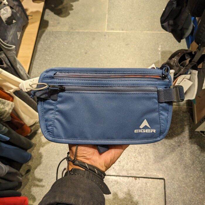 Eiger Monbelt Waist Bag Blue Lazada Indonesia