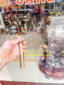 Thước Tầm Long Bằng Đồng Phong Thủy (Kèm Hộp)