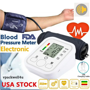 READY TaffOmicron Tensi Tensimeter Digital Alat Cek Pengukur Tekanan Darah Bahasa Indonesia BW 3205