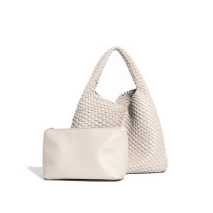 AE Handmade woven bags for women fashionable casual handbags Korean-style large-capacity mother-daughter bags direct factory sales
