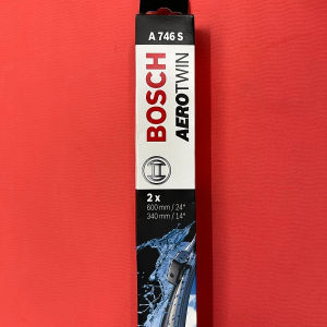Bộ Gạt Mưa BOSCH AeroTwin Euro Set A746S Kích thước 24/60cm - 14/34cm Dành cho xe MG ZS (19 -) PEUGEOT 2008 (21 -)
