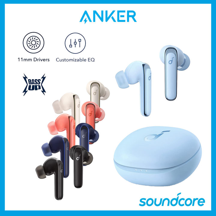 Anker Soundcore Life P3 Noise Cancelling wireless Earbuds, bluetooth  earphones, Thumping Bass, 6 Mics for Clear
