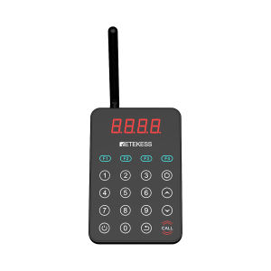 Retekess TD177 Restaurant Pager Calling System Vibrator Coasters Bell Buzzer Receiver For Food Truck Cafe Bar Club Guest Queuin Self Service Kioks