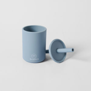BenBen Premium Silicone Cup Set with Straw and Lid