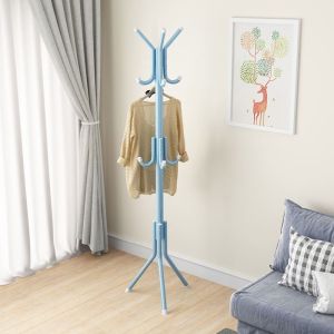 ORANGE Coat Rack Rak Gantungan Baju 9 Hook - Stand Hanger Serbaguna Multifungsi Gantungan Berdiri