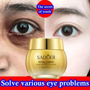 SADOER Krim Mata Retinol 35g-Menghilangkan Lingkaran Hitam Memudarkan Garis-garis Halus Mencerahkan Anti-keriput Dan Anti-penuaan Krim Perawatan Mata-Asli