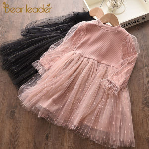 Bear Leader Designs Girl Dress Children Party Costume Kids Vestidos Infant Tutu Mesh Casual Baby Girls Princess Dress