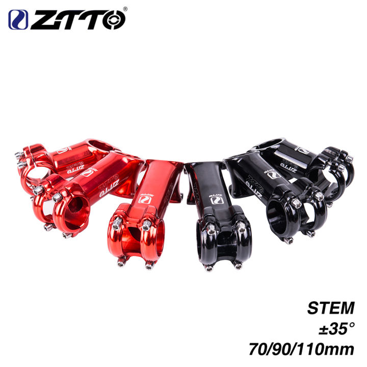 ZTTO Bicycle Parts MTB Road Bike Stem 70 90 110mm 35 Degree High