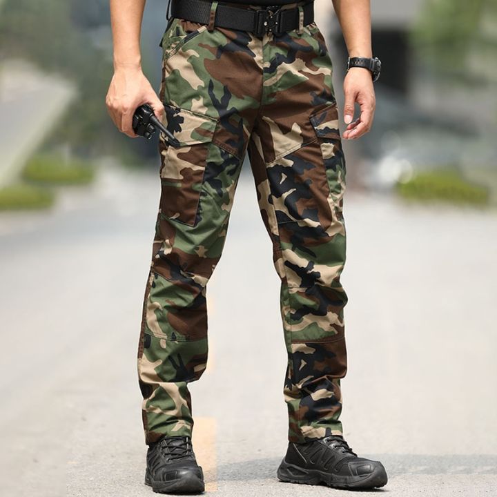 Mege Men's Tactical Cargo Pants Camouflage Military US Army Outdoor ...