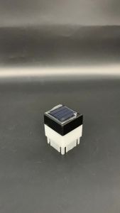 LED Solar Post Cap Light 2x2 Inch Fence Post Light Dual Color Cool Warm White Waterproof Outdoor Deck Patio Garden Yard Wireless Decoration Lighting Lamps