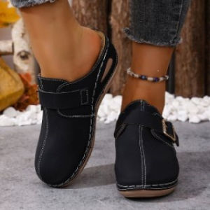 [Free Shipping] Plus-Size WomenS Sandals 2026 Summer New Collection Featuring A Wedge Heel Thick Sole And A Slip-On Design For Easy Wear