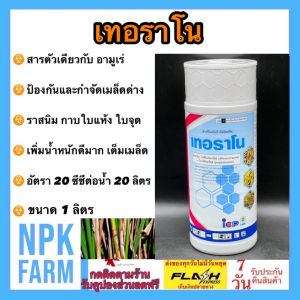 เทอราโน ตัวเดียวกับ อามูเร่ ขนาด 1 ลิตร ไดฟีโนโคนาโซล + โพรพิโคนาโซล กำจัดเชื้อรา เมล็ดด่าง ใบจุด กาบใบแห้ง ราสนิม รากเน่า ในข้าว พืชผัก