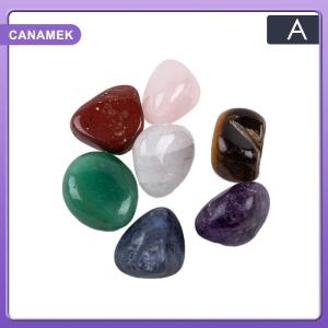 【CANAMEK】 14pcs Seven Chakra Energy Healing Stone Natural Crystal Gemstone Ornaments Gifts